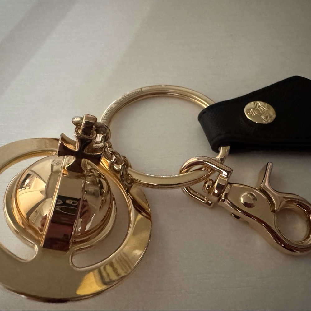Vivienne Westwood Gold and Black Key Holder